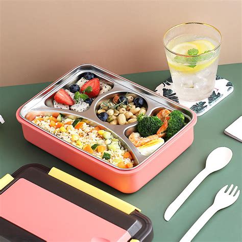 china bento stainless steel lunch box quotes|insulated stainless steel bento box.